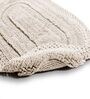 Ivory Striped Cotton 19x27 Inches AntiSkid (Set of 2) Bath Mats