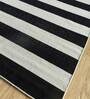 Ivory Stripes Wool 8 ft x 10 ft Hand Tufted Carpet