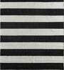 Ivory Stripes Wool 8 ft x 10 ft Hand Tufted Carpet