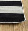 Ivory Stripes Wool 8 ft x 10 ft Hand Tufted Carpet