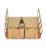 Ivory Tissue Holder Gold