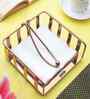 Ivory Tissue Holder Rose Gold