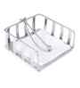 Ivory Tissue Holder Silver