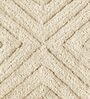 Ivory Abstract Microfibre 19x27 Inches AntiSkid Bath Mat