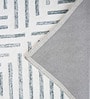 Ivory Traditional Wool And Cotton 8 X 5 Feet Hand Tufted Carpet