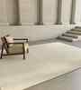 Ivory Wool Abstract 4 ft x 6 ft Hand Knotted Carpet