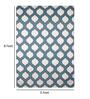 Ivory Wool Abstract 96 x 60 Inches Hand Woven Dhurrie