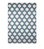 Ivory Wool Abstract 96 x 60 Inches Hand Woven Dhurrie