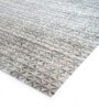 Ivory Wool Blend Geometrical 4 ft x 6 ft Hand Knotted Carpet