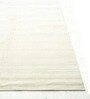 Ivory Wool Blend Plain Solids 4 ft x 6 ft Hand Knotted Carpet