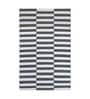 Ivory Wool Geometric 60 x 84 Inches Flat Weaves Dhurries