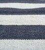Ivory Wool Geometric 60 x 84 Inches Flat Weaves Dhurries