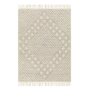 Ivory Wool Rectangle 4 x 6 Feet Dhurrie