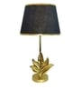 Antique Brass Finish Metal Design Ivy Leaf Table Lamp Antique Brass Finish Metal Design Ivy Leaf Table Lamp