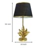 Antique Brass Finish Metal Design Ivy Leaf Table Lamp Antique Brass Finish Metal Design Ivy Leaf Table Lamp