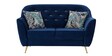 Izmir 2 Seater Sofa in Blue Colour