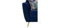 Izmir 2 Seater Sofa in Blue Colour