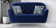 Izmir 2 Seater Sofa in Blue Colour