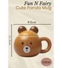Animal Printed Ceramic Mug with Lid for Kids (375ml)