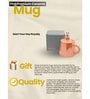 Ceramic Kid's Mug with Glass Straw (375 ML)