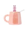 Ceramic Kid's Mug with Glass Straw (375 ML)