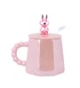 Ceramic Kid's Mug with Glass Straw (375 ML)