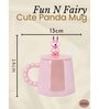 Ceramic Kid's Mug with Glass Straw (375 ML)