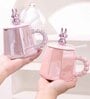 Ceramic Kid's Mug with Glass Straw (375 ML)
