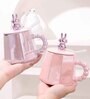 Ceramic Kid's Mug with Glass Straw (375 ML)