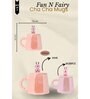 Ceramic Kid's Mugs with Straw (Pack of 2, 375 ML)