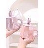 Ceramic Kid's Mugs with Straw (Pack of 2, 375 ML)