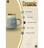 Printed Ceramic Mugs with Crown Lids (400 ML)