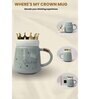 Printed Ceramic Mugs with Crown Lids (400 ML)