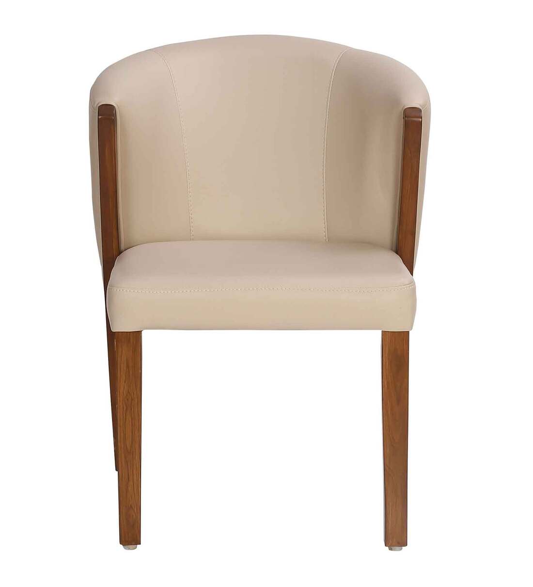 Buy Jamaica Dining Chair in Cream Colour by Decorative Online