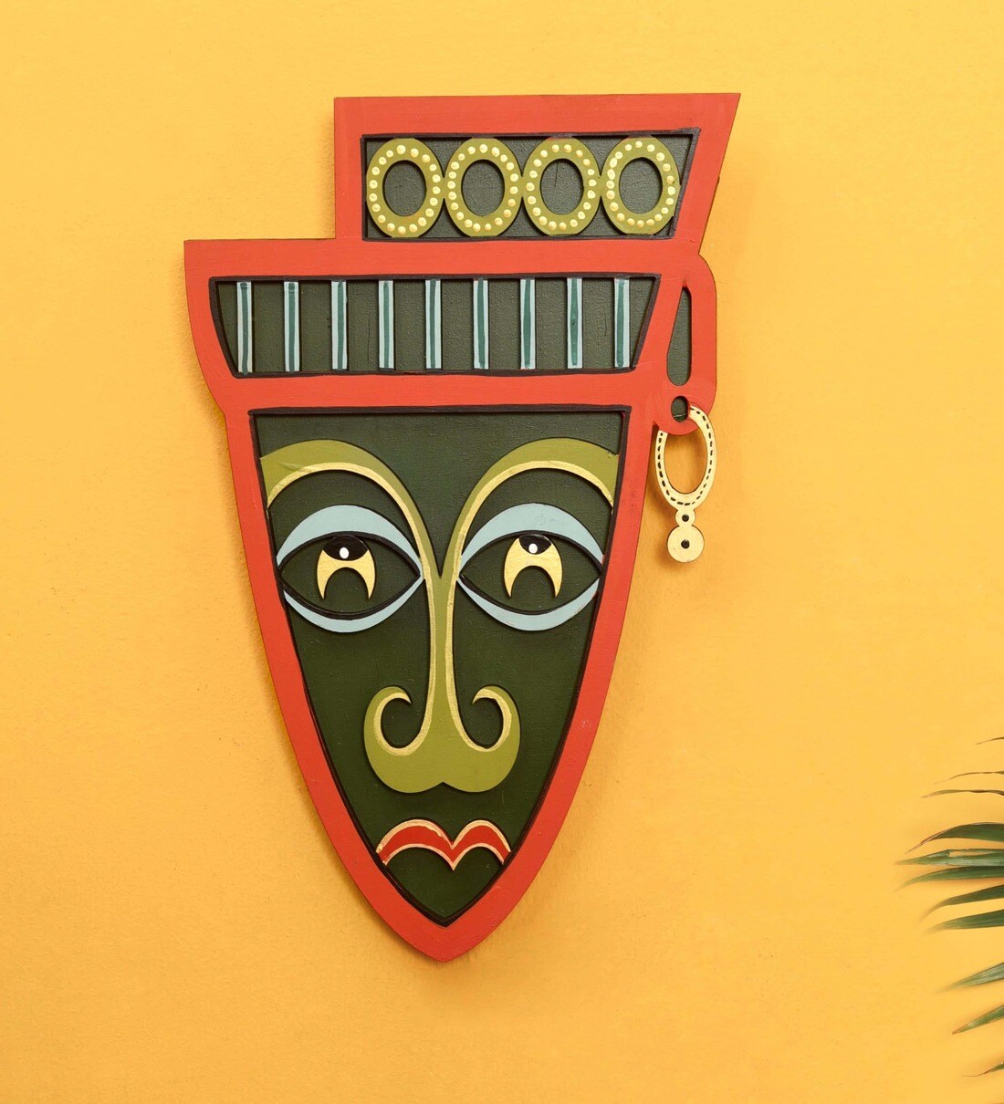 Buy Jango Wall Decor Mask by Aakriti Art Creations at 28 OFF by