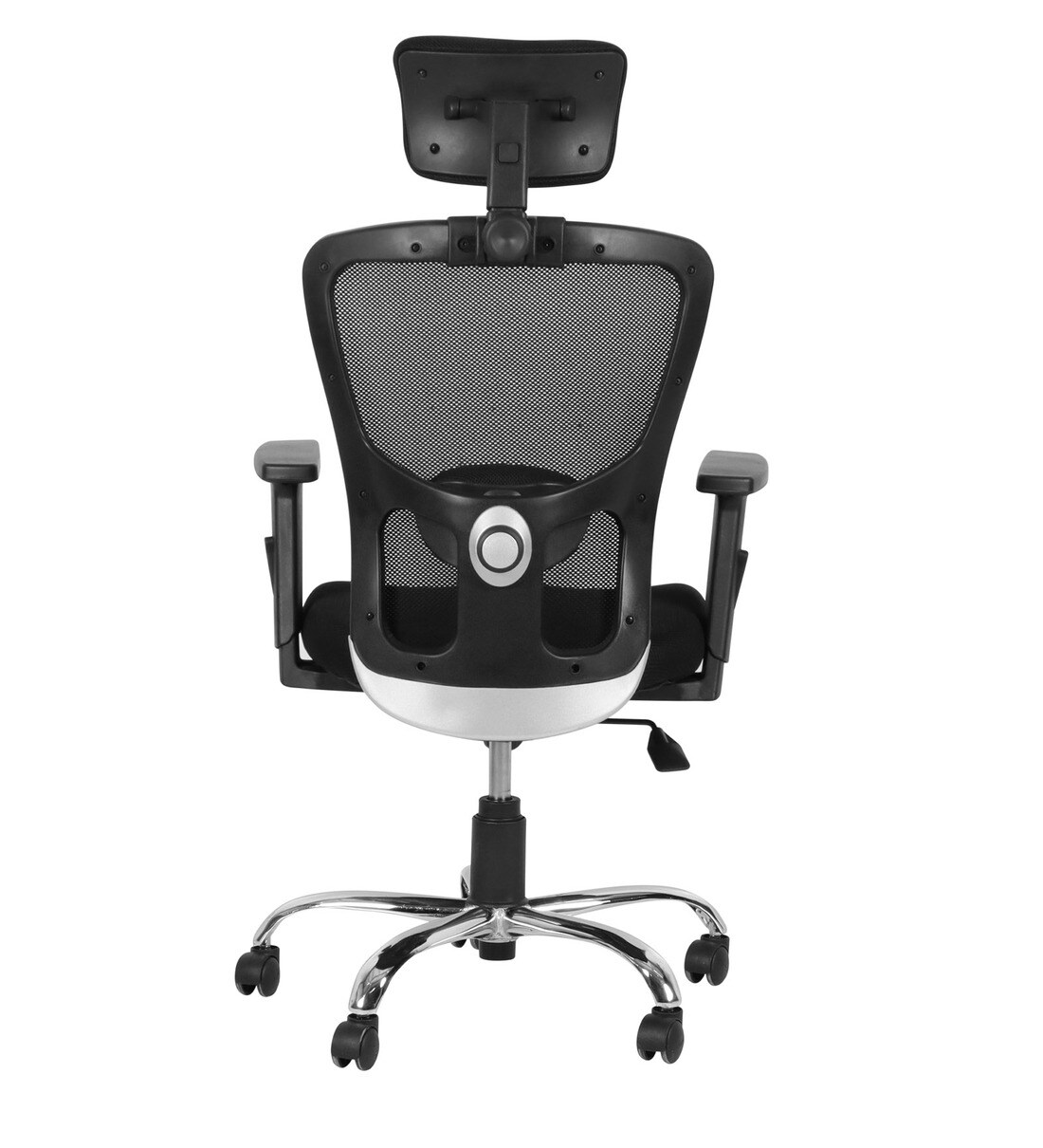 Buy Jazz Ergonomic Chair in Black Colour by Trevi Furniture Online