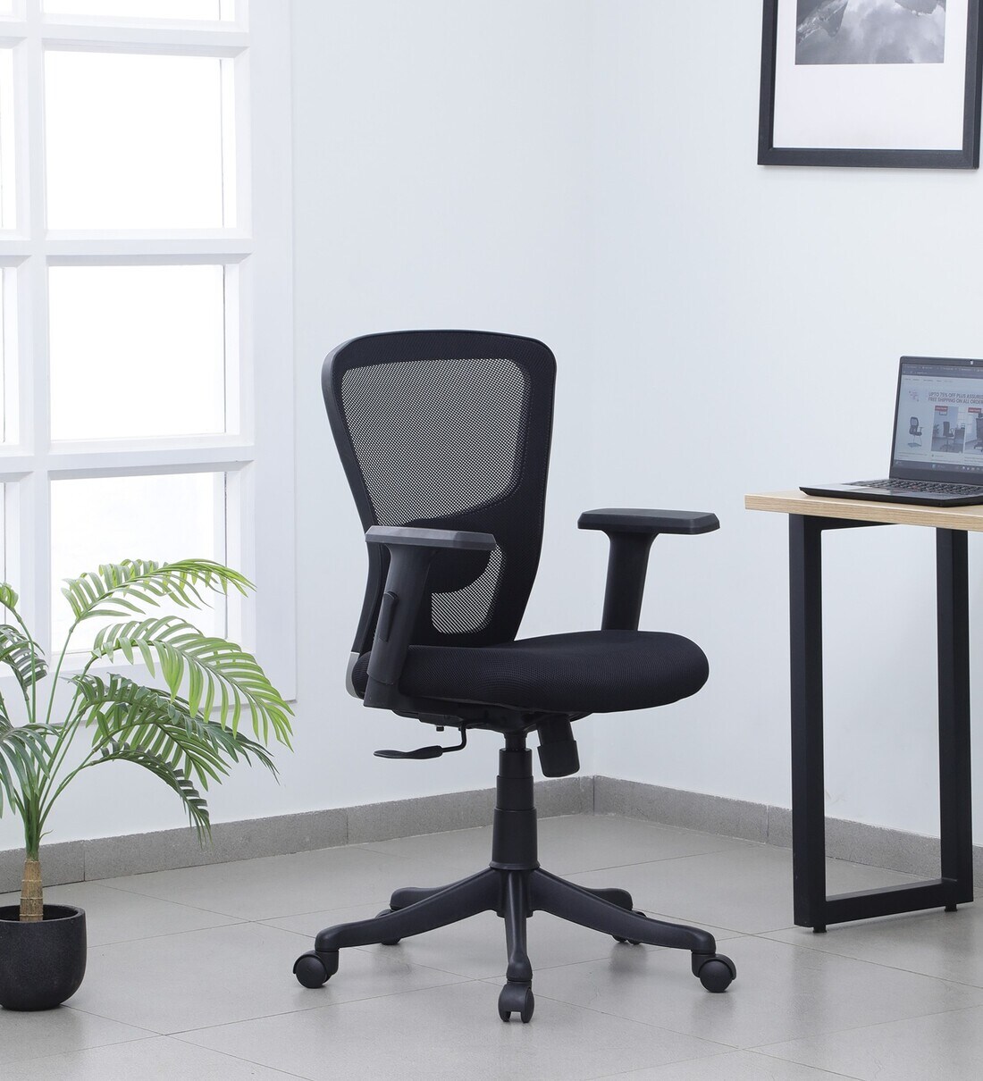 Low back desk outlet chair