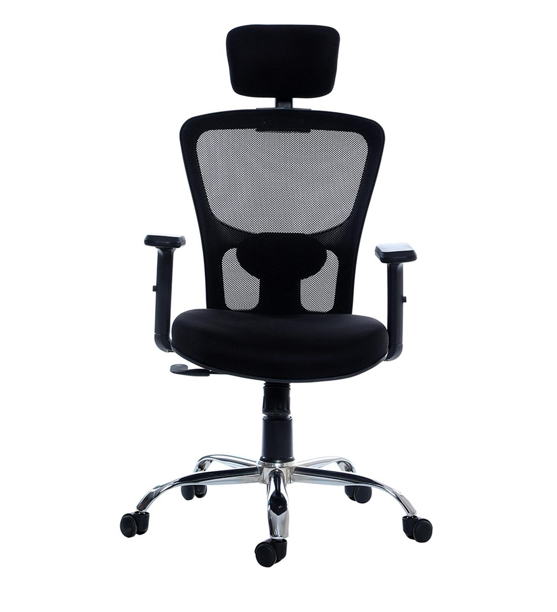 Buy Jazz LX High Back Ergonomic Chair in Black Colour by Star India