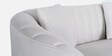 Jacinth Fabric 2 Seater Sofa In Cream Colour