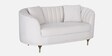 Jacinth Fabric 2 Seater Sofa In Cream Colour
