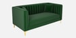 Jack Velvet 2 Seater Sofa Green Colour