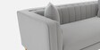 Jack Velvet 2 Seater Sofa Grey Colour