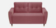 Jacob 2 Seater Sofa In Dark Pink Colour