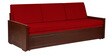 Jair Sofa cum Bed in Brown Colur