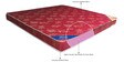 Jasmine Foam Mattress in Maroon & Pink Colour