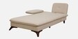 Jauna Fabric RHS Sectional Sofa (3 + Lounger) in Beige Colour