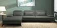 Jauna Fabric RHS Sectional Sofa (3 + Lounger) In Grey Colour