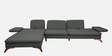 Jauna Fabric RHS Sectional Sofa (3 + Lounger) In Grey Colour