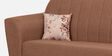 Java Fabric 2 Seater Sofa In Brown Colour