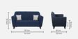 Java Fabric 2 Seater Sofa In Jeans Blue Colour